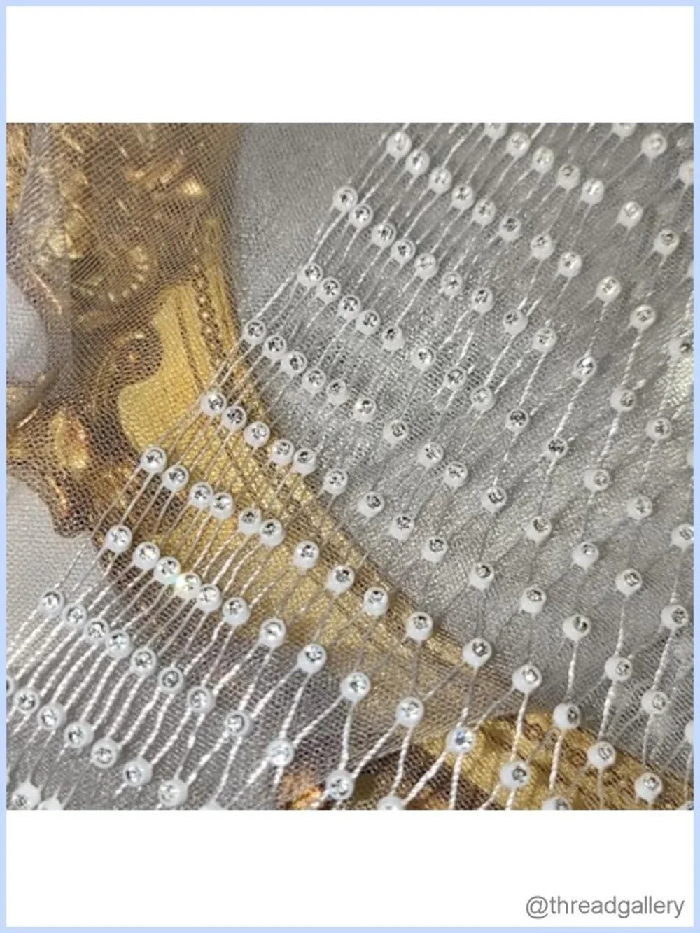 Rhinestone Mesh Head Scarf Slip On Sparkly Rave Festival Bandana